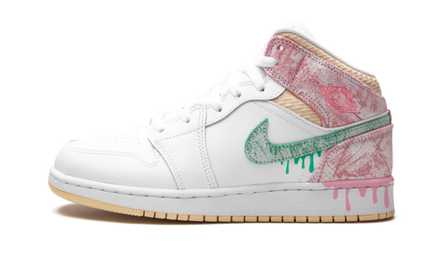 Jordan 1 Mid Paint Drip