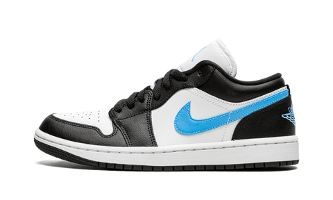 Jordan 1 Low Black University Blue White