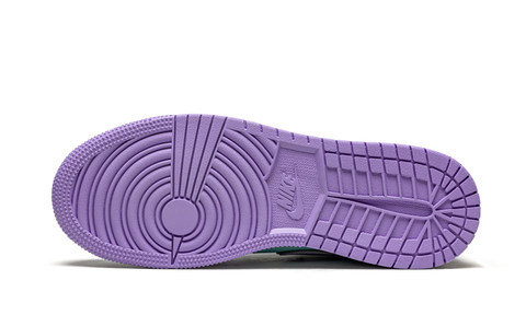 Jordan 1 Mid Purple Aqua