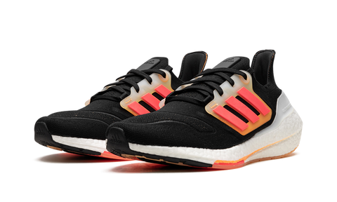 Adidas Ultraboost 22 Black Turbo Flash Orange