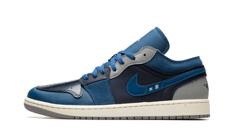 Jordan 1 Low SE Craft Obsidian French Blue Ashen Slate White