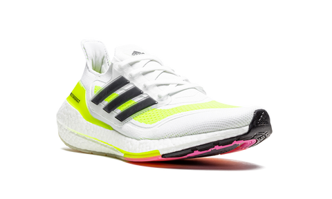 Adidas Ultraboost 21 Solar Yellow White