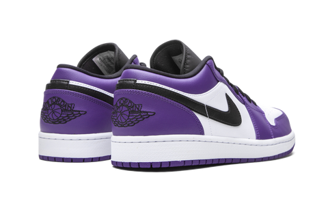 Jordan 1 Low Court Purple White