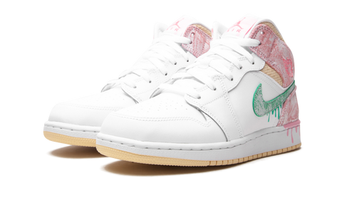 Jordan 1 Mid Paint Drip