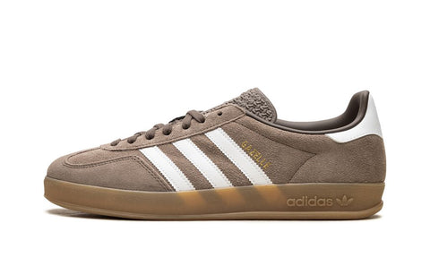 Adidas Gazelle Indoor Earth Strata White Gold Metallic