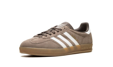 Adidas Gazelle Indoor Earth Strata White Gold Metallic