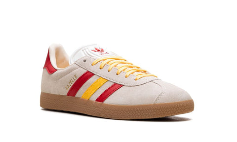 Adidas Gazelle White Spark Scarlet