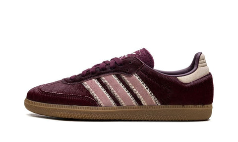 Adidas Samba Maroon Sand Strata Pony