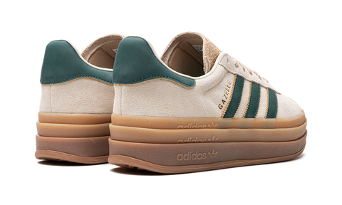 Adidas Gazelle Bold Magic Beige Collegiate Green