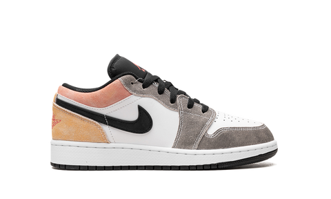 Jordan 1 Low Black Grey Pink
