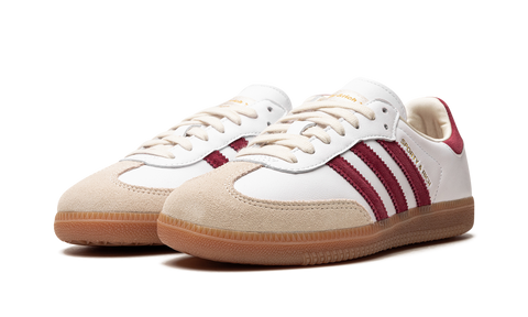 Adidas Samba Sporty & Rich White Core Burgundy