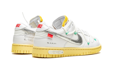 Nike Dunk Low Off White Lot 01:50