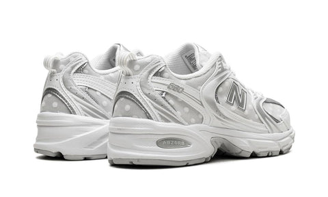 New Balance 530 Silver Metallic Polka Dots