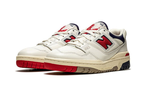 New Balance 550 Aime Leon Dore  White Navy Red