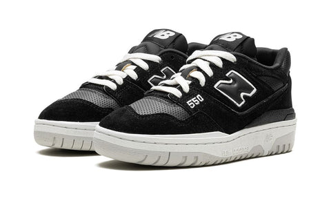 New Balance 550 Black Suede