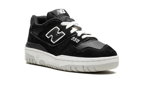 New Balance 550 Black Suede