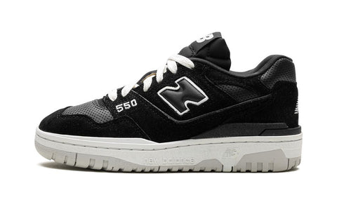New Balance 550 Black Suede