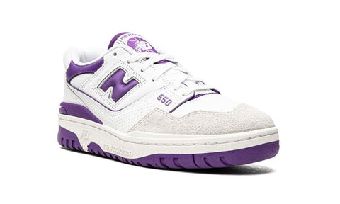 New Balance 550 Purple White
