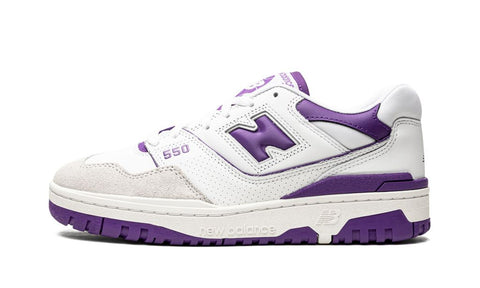 New Balance 550 Purple White