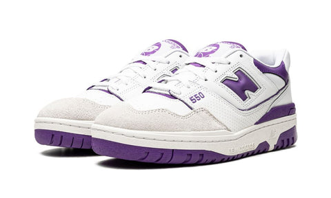New Balance 550 Purple White