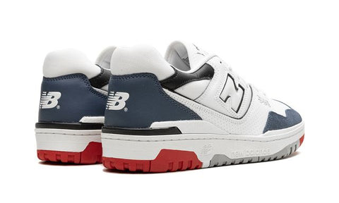 New Balance 550 White Navy Red