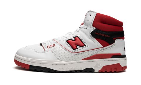 New Balance 650 White/Red