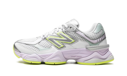 New Balance 9060 White Silver Metalic Taro