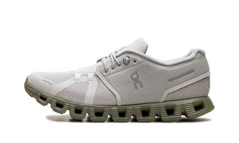 On Running Cloud 5 Glacier Grey Reseda Green