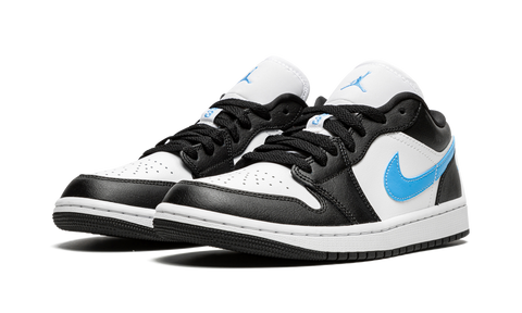 Jordan 1 Low Black University Blue White