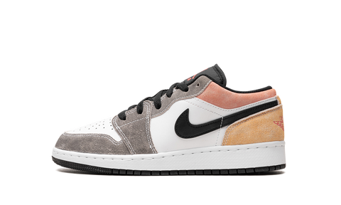 Jordan 1 Low Black Grey Pink