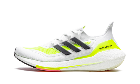 Adidas Ultraboost 21 Solar Yellow White