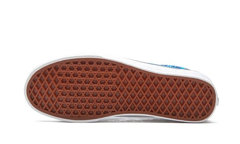 Vans Old Skool Off the Wall Logos - Blue