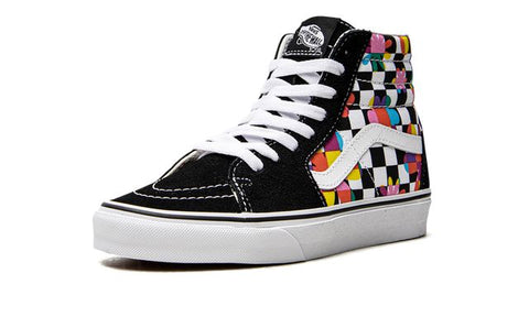 Vans SK8-Hi "Floral Checkerboard"