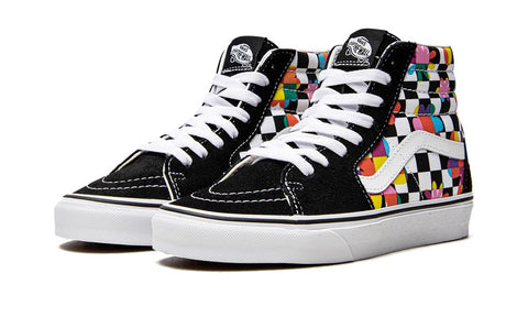 Vans SK8-Hi "Floral Checkerboard"
