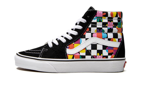 Vans SK8-Hi "Floral Checkerboard"