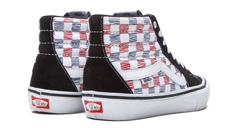Vans Sk8-Hi "Sketched Checkerboard"