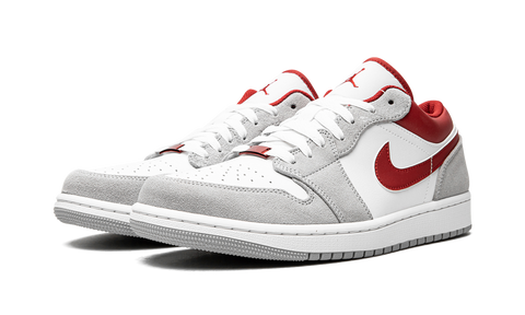 Jordan 1 Low SE Light Smoke Grey Gym Red
