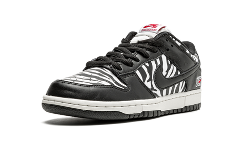 Nike SB Dunk Low Quartersnacks Zebra