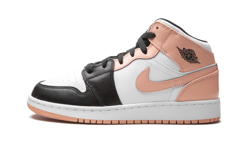 Jordan 1 Mid Arctic Orange Black Toe