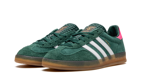 Adidas Gazelle Indoor Collegiate Green Lucid Pink