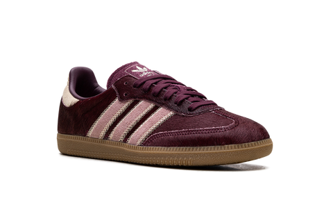 Adidas Samba Maroon Sand Strata Pony
